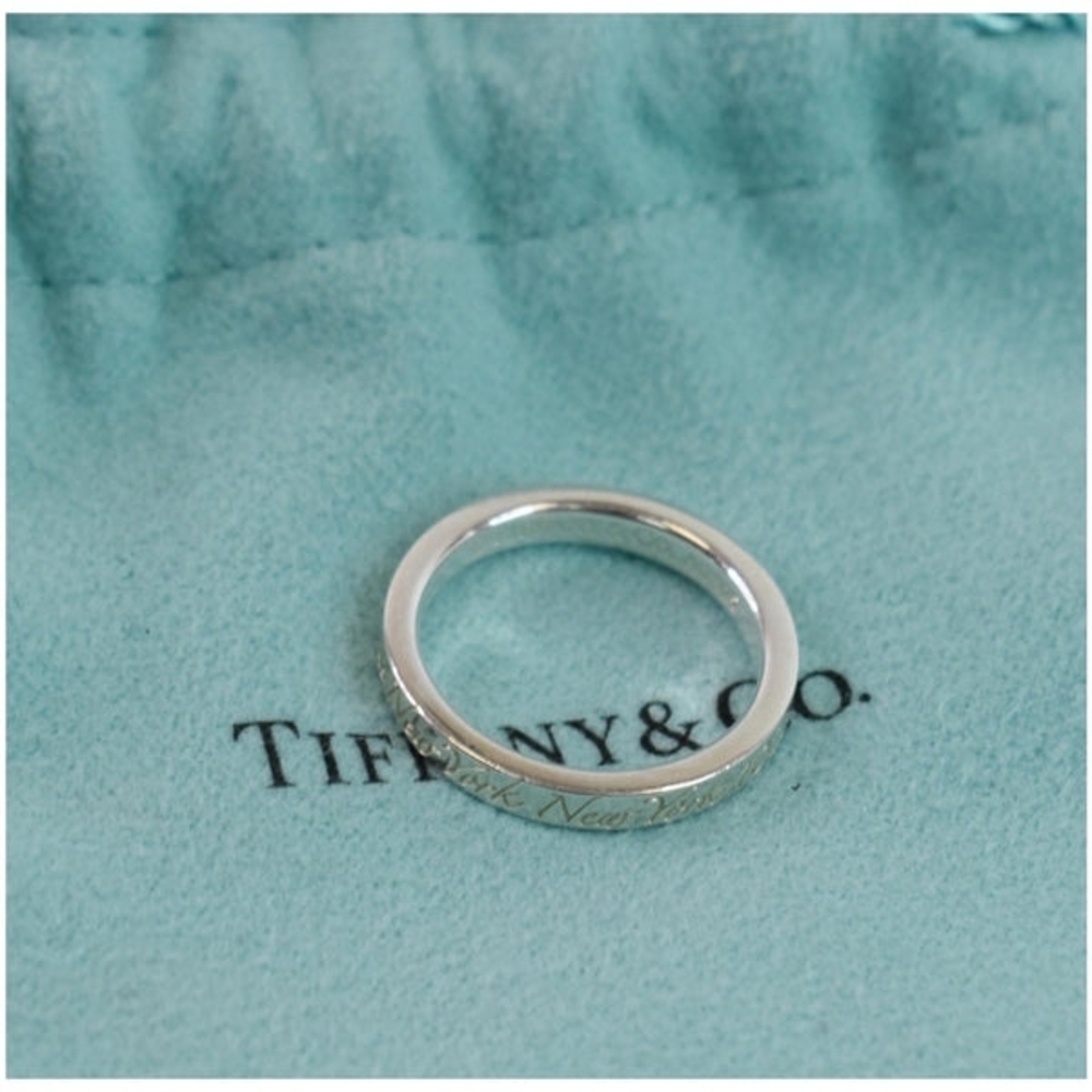 Tiffany & Co. Silver Stacking Band Ring